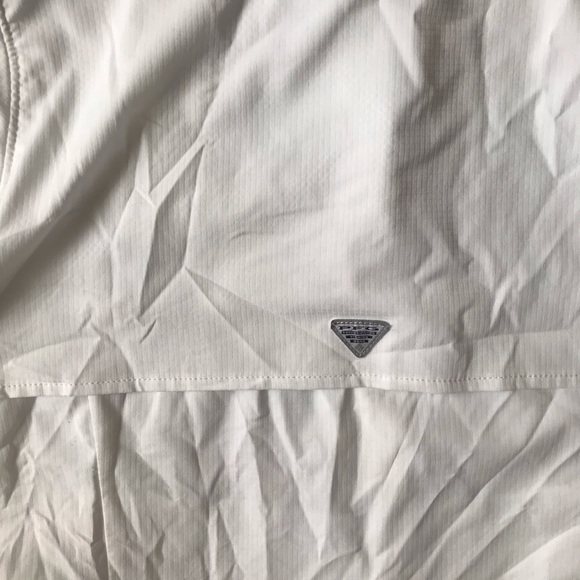 White PFG Columbia Shirt - Picture 6 of 6